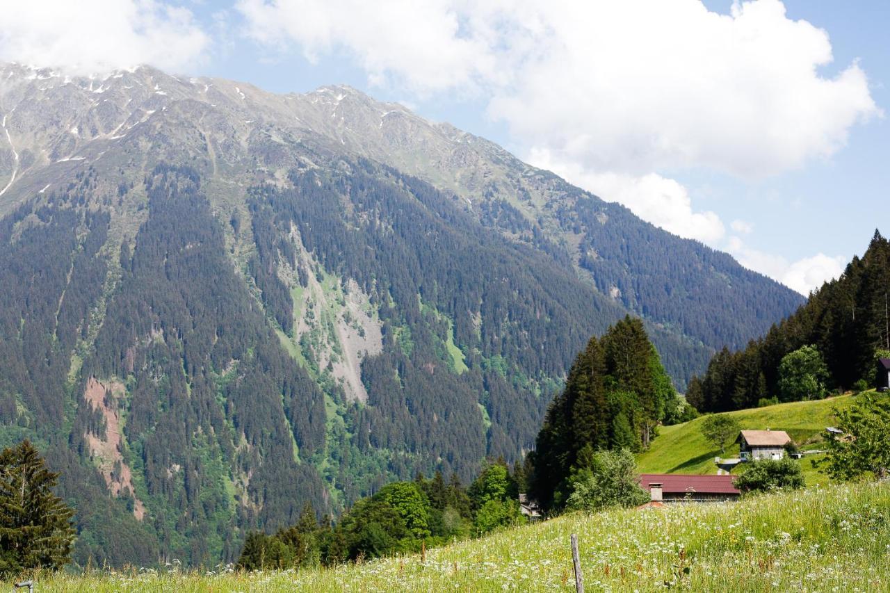 Вилла Alpenapart Montafon - Bitschweil Huesle Шрунс Экстерьер фото