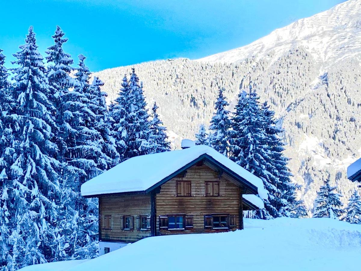 Вилла Alpenapart Montafon - Bitschweil Huesle Шрунс Экстерьер фото